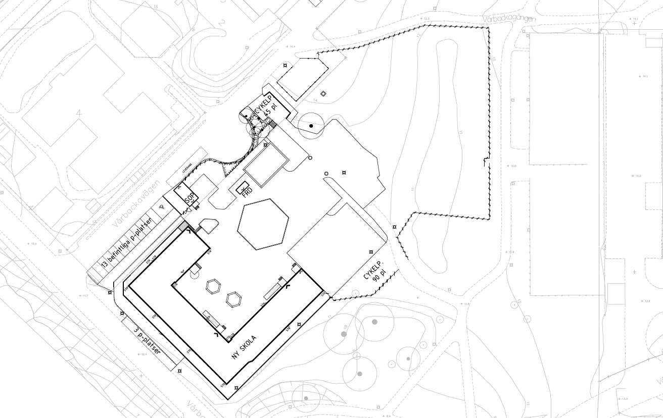 Vårbackaskolan Plan